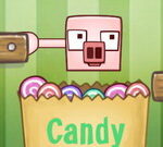 Arcade River candy pig