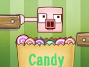 Arcade River candy pig