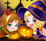 Arcade River elsa and anna halloween story