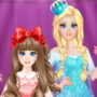 Arcade River elsa sisters makeup party