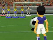 Arcade River flicking soccer