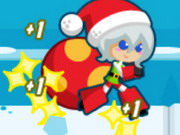 Arcade River santa girl runner