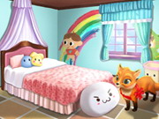 Arcade River small fox tidy up the room