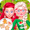 Arcade River bff christmas cookie challenge